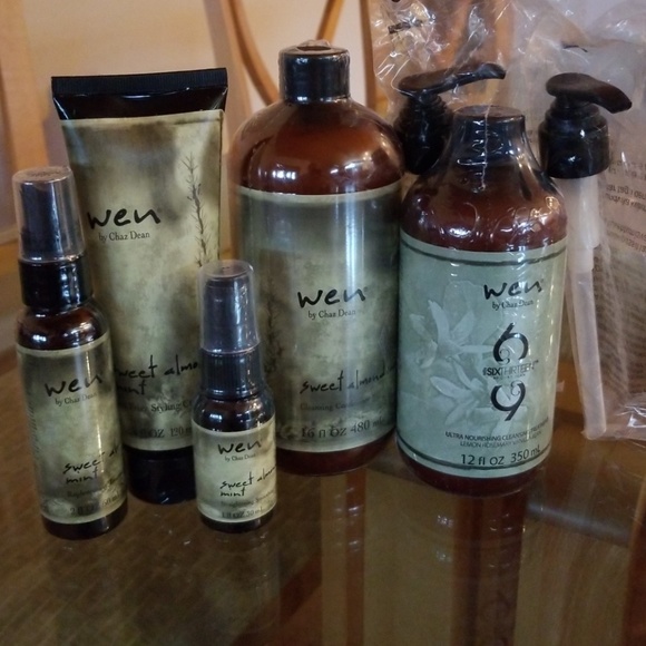Wen By Chaz Dean Other Wen Sweet Almond Mint Hair Care Set 5